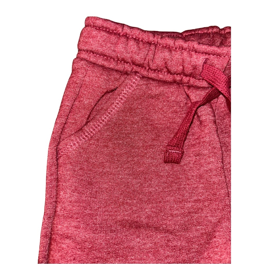 NWT Cat & Jack 12M Baby Pants Maroon Joggers - Picture 6 of 9